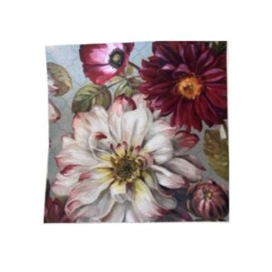Lamina Adhesiva en Color 10x10cms Flores