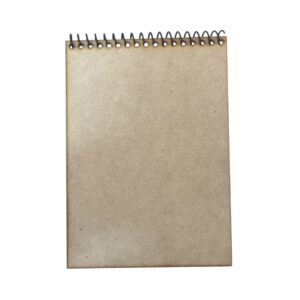 Libreta vertical con espiral y tapa de MDF 130x210cms 40  Hojas