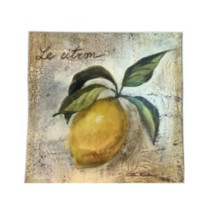 Lamina Adhesiva en Color 15x15cms Limones