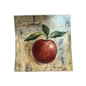 Lamina Adhesiva en Color 10x10cms Manzana