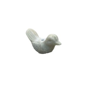 Pajarito de Resina con perforacion 06cms de largo