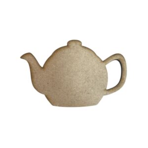 Tetera MDF 3mm espesor 10cms alto