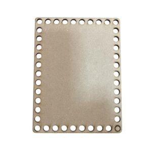Base Rectangular para trapillo 15x20cms