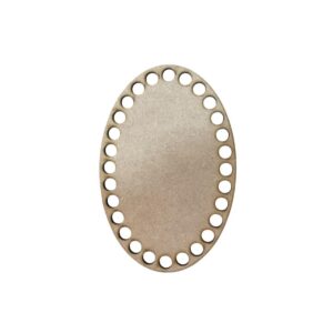 Base Ovalada para trapillo 10x15cms