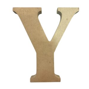 Letra Y en MDF 2cms x 15cms