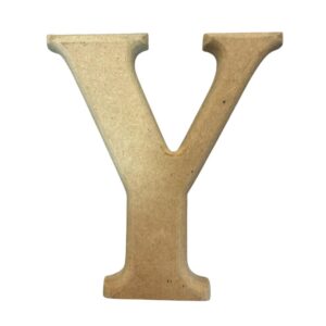 Letra Y en MDF 2cms x 15cms