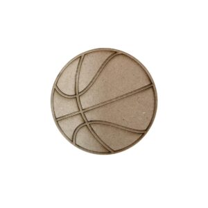 Pelota de  basquetbol MDF 9cms alto