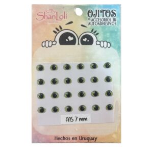 Ojitos realistas para Muñecos Modelo A15 7MM