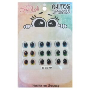 Ojitos realistas para Muñecos Modelo A18 9MM