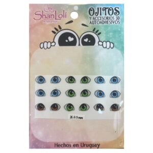 Ojitos realistas para Muñecos Modelo A26 9MM