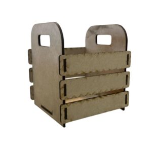 Cajon de MDF Chico 11,5x11,5cms 13cms alto