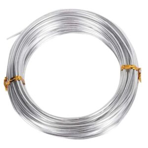 Alambre de Aluminio 01mm 5mts Color Plateado