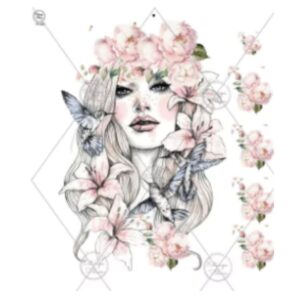 Transfer color - 30x33cms Estampa Felicce 1029