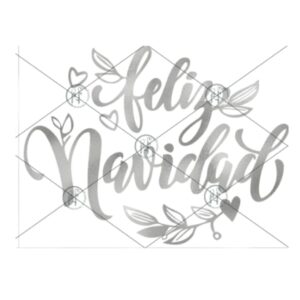 Lámina Folex transfer Metal Estampa Felicce Mini- 014 12x19cms Plateado