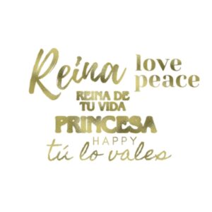 Lámina Folex transfer Metal Estampa Felicce Mini- 035 12x19cms