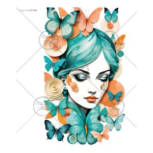 Transfer color - 30x33cms Estampa Felicce 1005