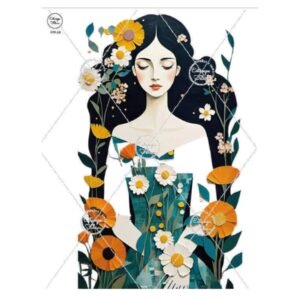 Transfer color - 12x20cms Estampa Felicce CHI-12