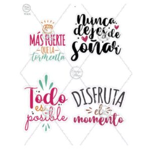 Transfer color - 20x25cms Estampa Felicce 175