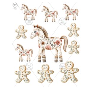 Transfer color - 12x20cms Estampa Felicce 239