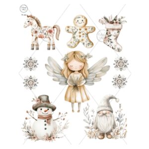 Transfer color - 20x25cms Estampa Felicce 241