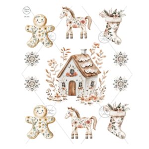 Transfer color - 20x25cms Estampa Felicce 243