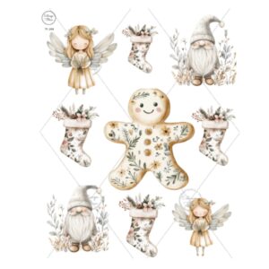 Transfer color - 20x25cms Estampa Felicce 244