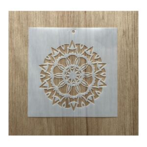 Stencil 15x15cms Multiarte 001 Mandala