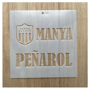 Stencil 15x15cms Multiarte 006 Peñarol