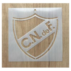 Stencil 15x15cms Multiarte 007 Escudo Nacional