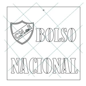 Stencil 15x15cms Multiarte 008 Nacional