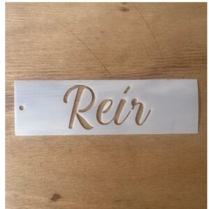 Stencil 6 x 20cms Multiarte 010 Reir