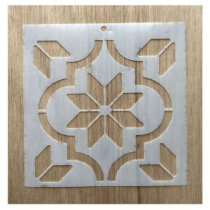 Stencil 15x15cms Multiarte 013 Azulejo