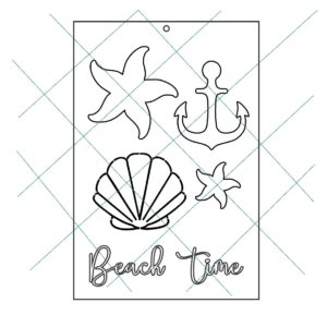 Stencil 20x30cms Multiarte 015 Mar