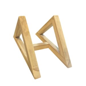 Base de Madera para Lámpara Base 14x27 alto 15cms