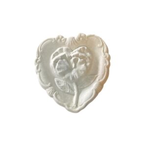 Corazon de yeso 11x11cms