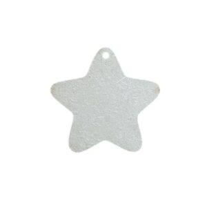 Estrella de MDF 3mm espesor 03cms de alto con agujero para colgar