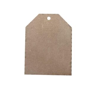 Tag de MDF 30x40cms con agujero para colgar
