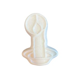 Vela de Yeso 09x06cms