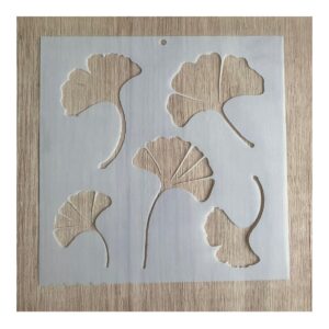 Stencil 20x20cms Multiarte 005 Ginkgo Biloba