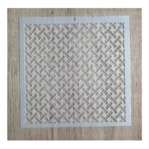 Stencil 20x20cms Multiarte 010 Patron mimbre