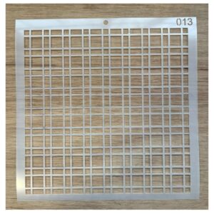 Stencil 20x20cms Multiarte 013 Patron mimbre