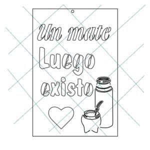 Stencil 20x30cms Multiarte 017 Mate