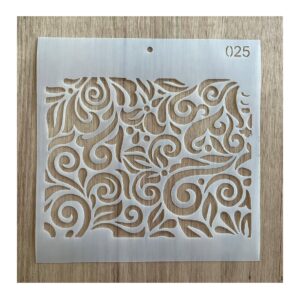 Stencil 20x20cms Multiarte 025 Arabescos