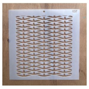 Stencil 20x20cms Multiarte 037 Mimbre