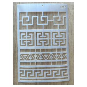 Stencil 20x30cms Multiarte 027 Guardas