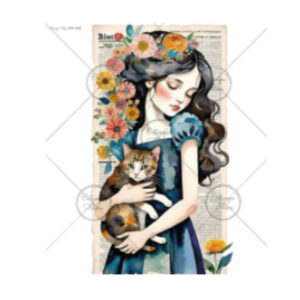 Transfer Color - 30x33cms Estampa Felicce CHI-1003