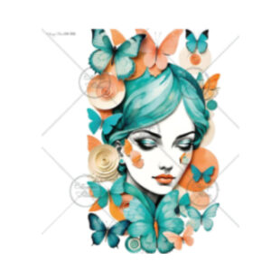 Transfer color - 30x33cms Estampa Feliucce CHI-1005