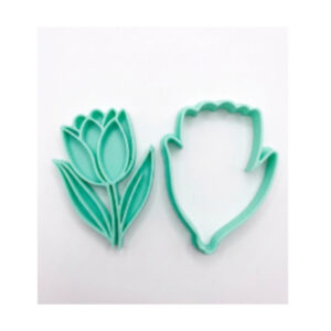 Kit de cortante Flor 5.5cms de alto + sello rigido