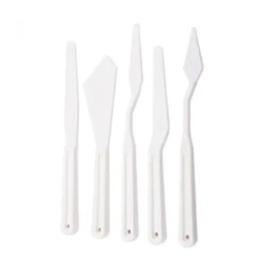 Juego de 6 Espátulas de plastico