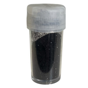 Glitter Negro 3grs Con Tapa Dosificadora